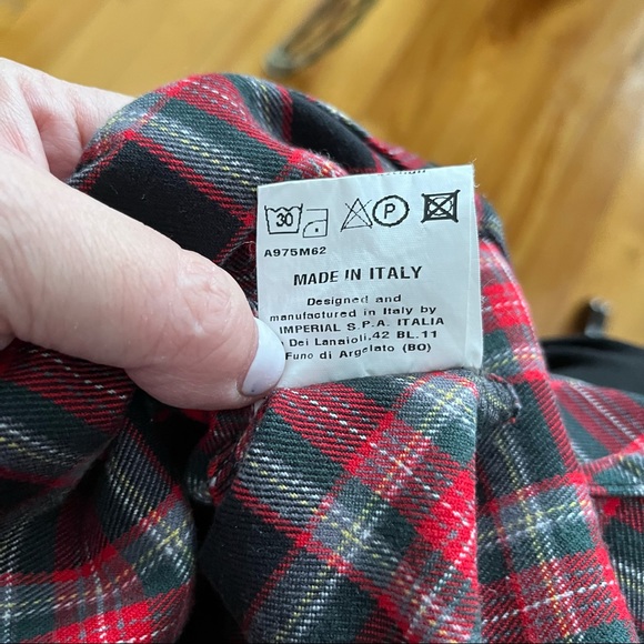 60S RETRO PLAID FIT AND FLARE DRESS - Picture 15 of 15